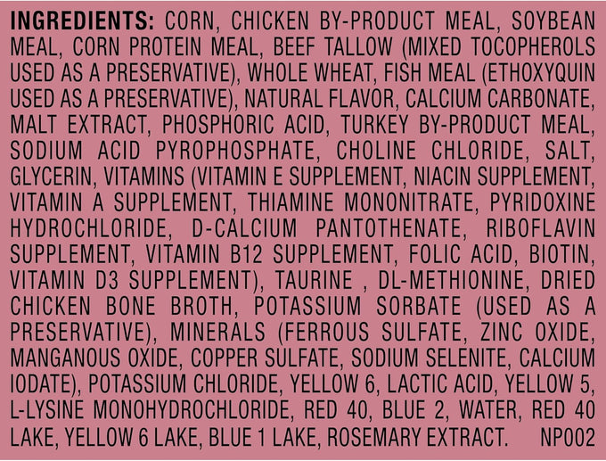 Meow Mix savory chicken flavor gravy bursts dry cat food, 3 lb bag, crunchy kibble with real gravy