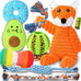 Zeaxuie 9-pack puppy toys bundle for small dogs, teething toys, squeaky plush and rope chew toys