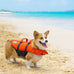 Outward Hound Granby Splash Orange Dog Life Jacket, Medium, High-Visibility, Adjustable Fit, Ripstop Material