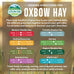 Oxbow organic meadow hay, usda certified, 100% natural, 40oz bag for small pet rabbits and guinea pigs
