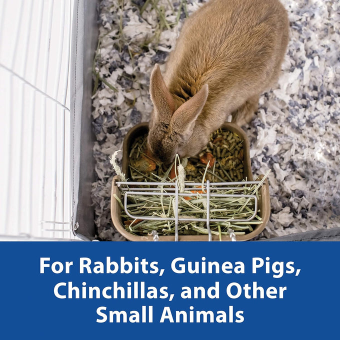 kaytee hay feeder for rabbits guinea pigs chinchillas with quick locks
