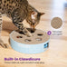 Catstages Scratch N' Hunt Interactive Cat Puzzle Toy for Indoor Cats with Claw Trimming Scratcher and 3 Hunting Balls