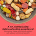 Kaytee Fiesta Macaws Bird Food, 25 lb, Premium Blend, Fruits, Vegetables, Seeds, Grains, Fun Shapes and Textures