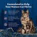 Blue Buffalo Wilderness Natural Mature Dry Cat Food for Cats 7+ Years, High-Protein and Grain-Free Diet, Supports Immune System Health and Energy to Stay Active, Chicken, 5-lb. Bag