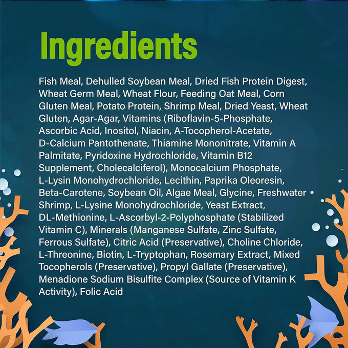 Tetra GloFish Wafers for Sharks and Cory Catfish, Bottom-feeding Fish Food, 1.58 Oz, Nutritionally Complete Diet