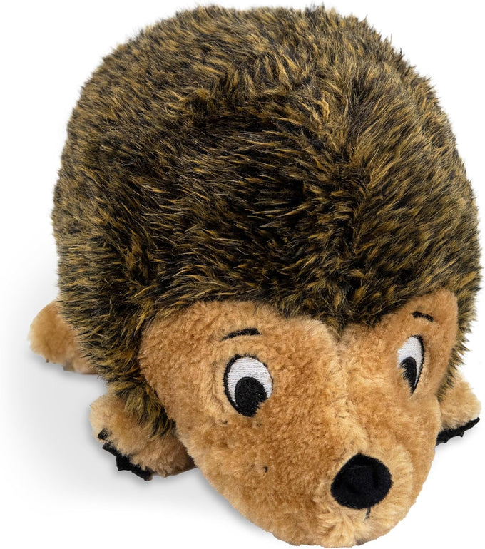 Outward Hound Hedgehogz Soft Plush Hedgehog Squeaks Dog Toy 6" x 4" x 4.5" available in multiple sizes