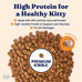 Solid Gold High Protein Grain Free Chicken Cat Dry Food with Probiotics for All Ages 12LB