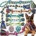 tough dog rope toys for aggressive chewers, durable tug of war dog toys, 5 pack including ropes and supplies