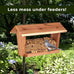 Kaytee 5.5 pound wild bird no mess nut & fruit food seed blend for blue jays, woodpeckers, and finches