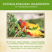 Kaytee Food from The Wild Natural Pet Conure Bird Food, 2.5 Pound Premium Foraging Mix Without Fillers