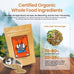 Harrison's Certified Organic High Potency Fine Bird Pellets for Small to Medium Birds 1lb