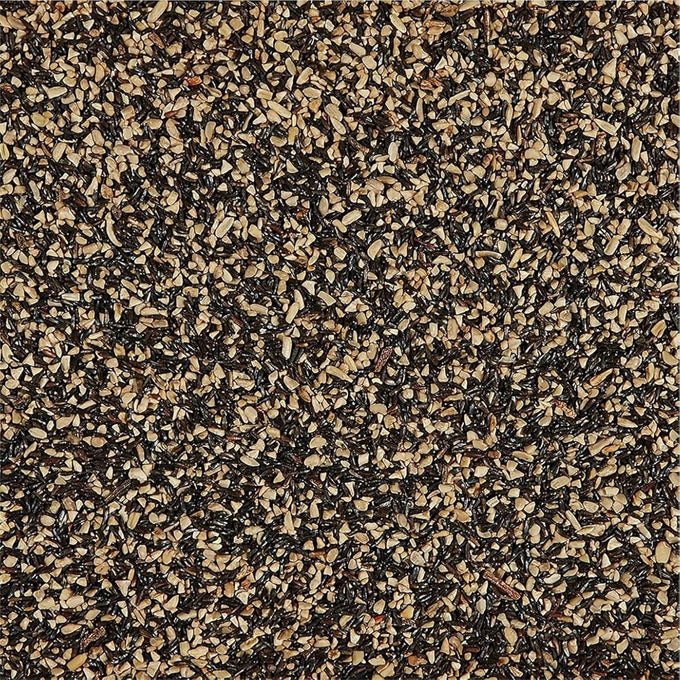 Happy Wings Finch Blend Bird Food, 5 Pounds, Mix of Sunflower Hearts/Kernels and Nyjer, No Grow Seed for Wild Birds