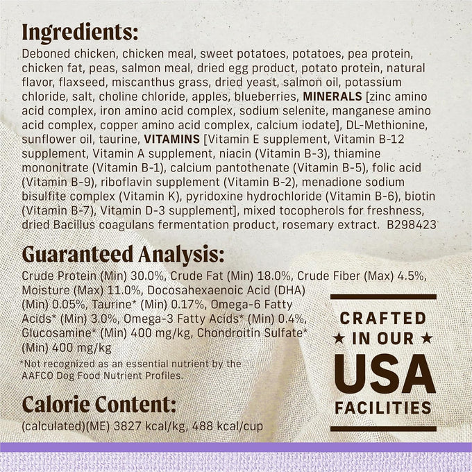 Merrick Lil' Plates Grain-Free Chicken & Sweet Potato Puppy Food, 4 lb