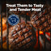 Blue Buffalo Nudges Minis Grillers Made with Real Steak, 10 oz Mineral-Enhanced Natural Dog Treats
