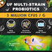 Ultra Fresh Wild Sword Prawn Food for Discus Angelfish Medium Sized Cichlids 4.6 oz