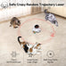 orsda 2-in-1 interactive automatic motion activated cat laser toy with feathers and usb rechargeable