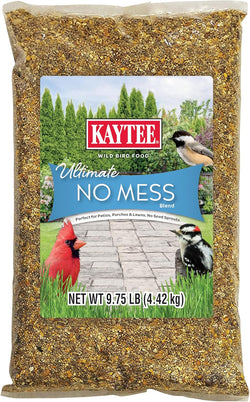 kaytee wild bird ultimate no mess seed mix for cardinals and colorful songbirds 9.75 lb