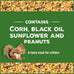 Pennington Pride Squirrel & Critter food attracts backyard wildlife with sunflower seeds and peanuts, 10-lb bag