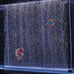 hygger 16.9 inch aquarium bubble strip, nano air bubble curtain wall aquarium decorations self-sinking for freshwater saltwater