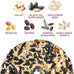 audubon park nut & fruit snack stack bird food, 6-pack, individual seed cakes for backyard birders