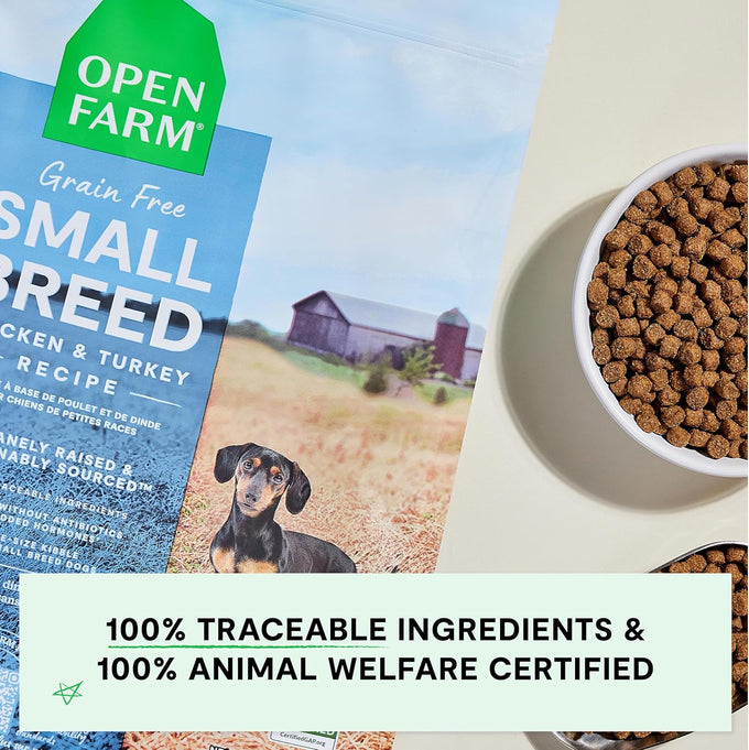 Open Farm Grain-Free Dry Dog Food for Small Breeds, 11lb