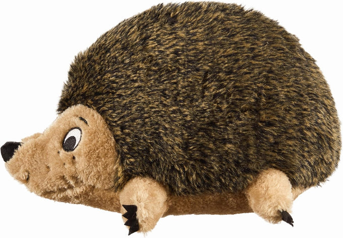 Outward Hound Hedgehogz Stuffed Dog Toy Soft Plush Large 12" x 6" x 7" Grunts Squeaks