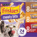 Purina Friskies Gravy Wet Cat Food Variety Pack, Meaty Bits, 24-pack, 5.5 oz cans