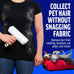 ChomChom Original Size Reusable Pet Hair Remover for Cats and Dogs on Furniture, Carpets, and More - White