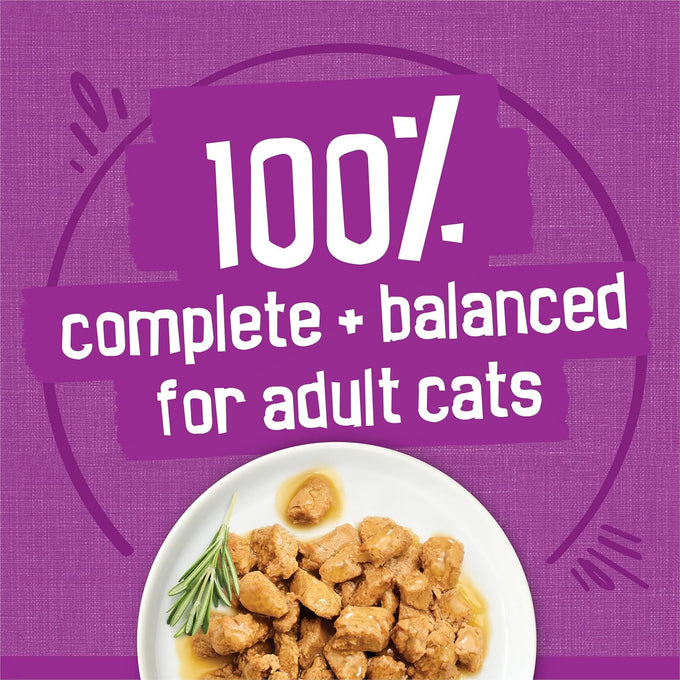Purina Friskies Gravy Wet Cat Food Variety Pack with Poultry Shreds, Meaty Bits, and Prime Filets, 5.5 oz cans, 32-pack