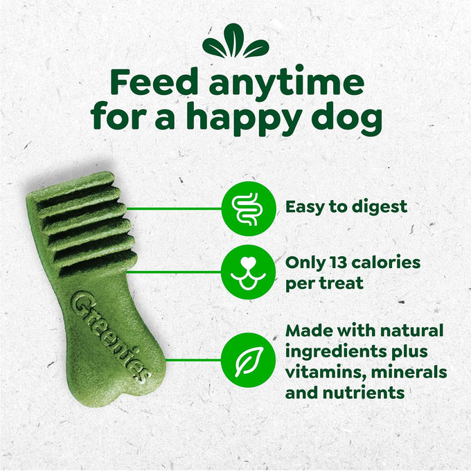 Greenies Original Flavor Anytime Bites Dog Treats, 24 oz, Small, Irresistible Taste, USA Made, 13 Calories Per Treat