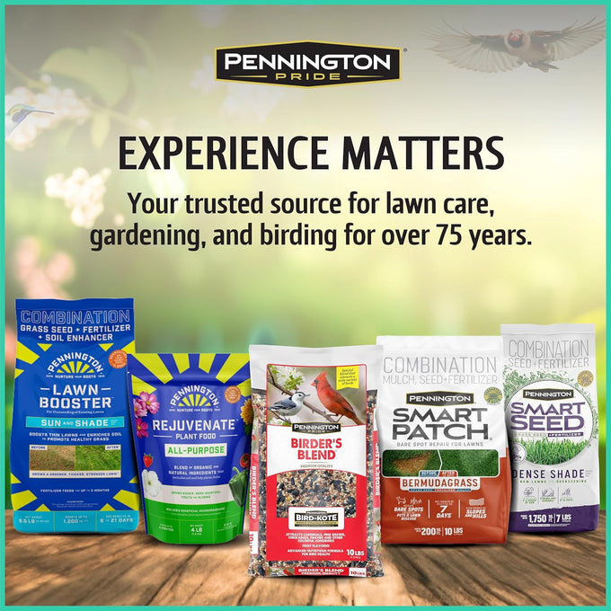 Pennington Pride Wild Finch Blend, 10-lb. Bag, Year-Round Wild Bird Seed for Outdoor Feeders, Attracts Musical Songbirds