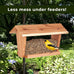 Kaytee no mess finch seed and nyjer blend, 8 pounds, attracts goldfinches and chickadees