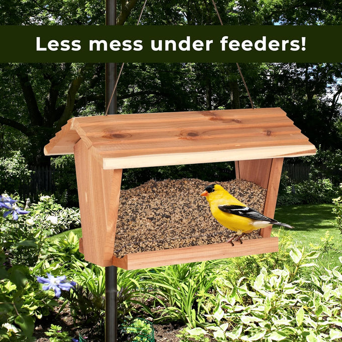 Kaytee no mess finch seed and nyjer blend, 8 pounds, attracts goldfinches and chickadees