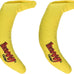 Yeowww! Yellow Banana Catnip Toy, 100% Organic, Handmade in USA, 2 Pack Fun Textures