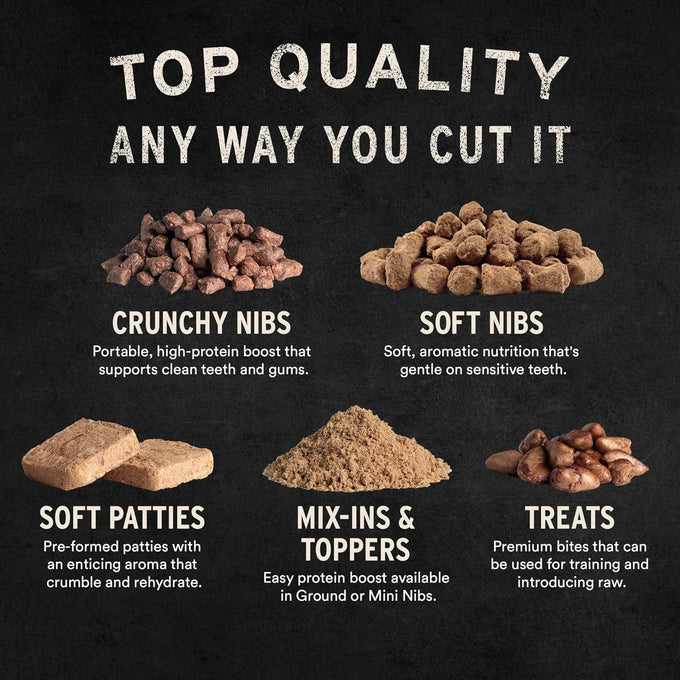 vital essentials freeze dried beef liver dog treats, single ingredient, grain free, 2.1 oz bag