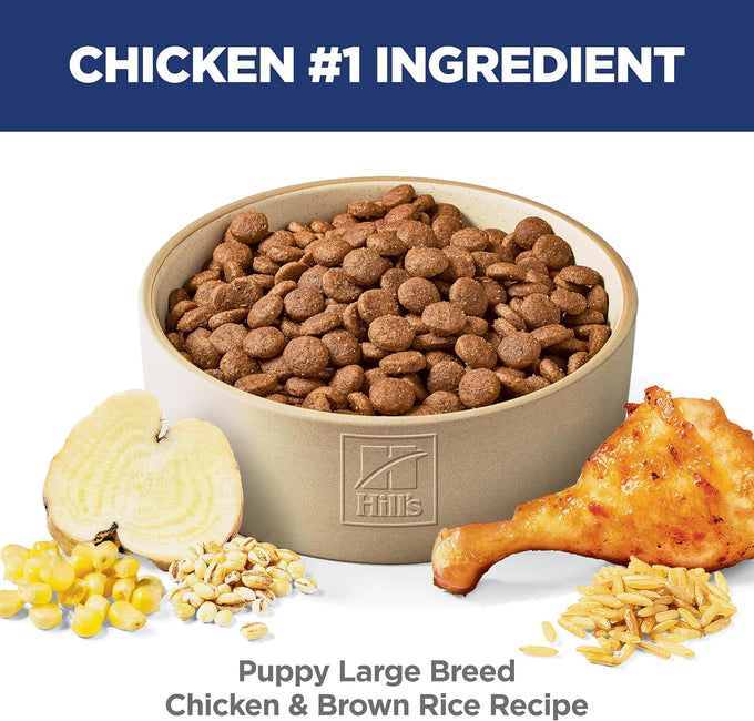 Hill's Science Diet Large Breed Puppy Dry Dog Food, 27.5 lb