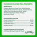 Greenies pill pockets for large size dogs, chicken flavor, 15.8 oz pouch, easy to use medicating treats