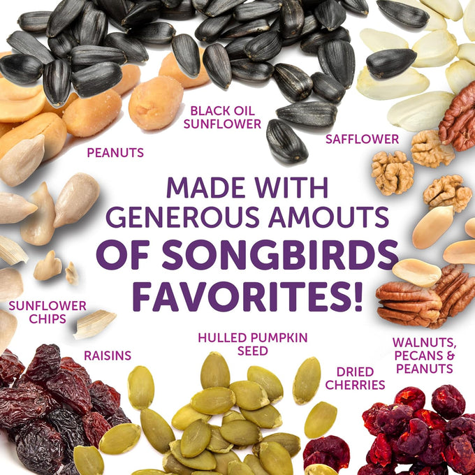 Pennington Ultra Double Nut and Fruit Bird Seed 10lbs, Year-Round Nutritious Blend