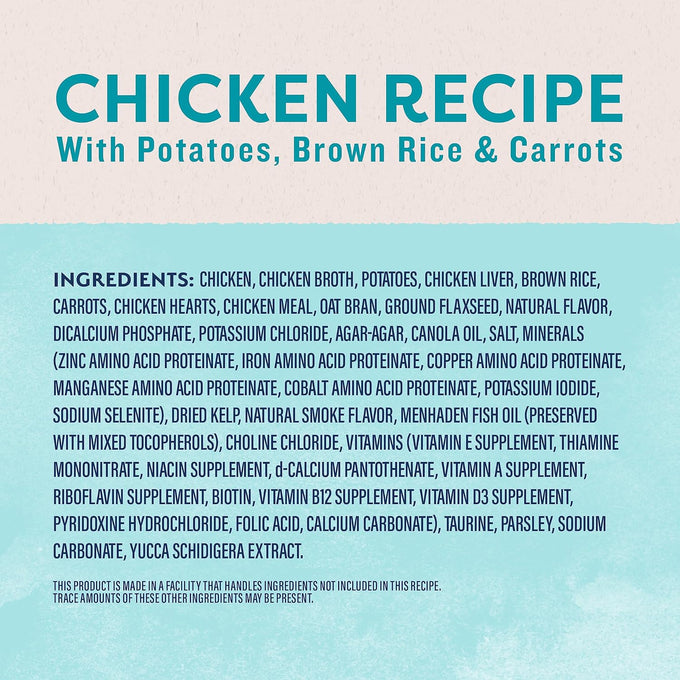 Natural Balance Chicken Formula Wet Dog Food, 13oz (12-Pack)