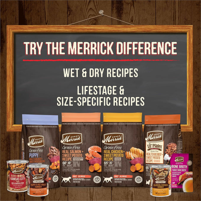 Merrick oven baked, wheat free, pumpkin dog treats, natural, crunchy, 11 oz bag, pumpkin patch