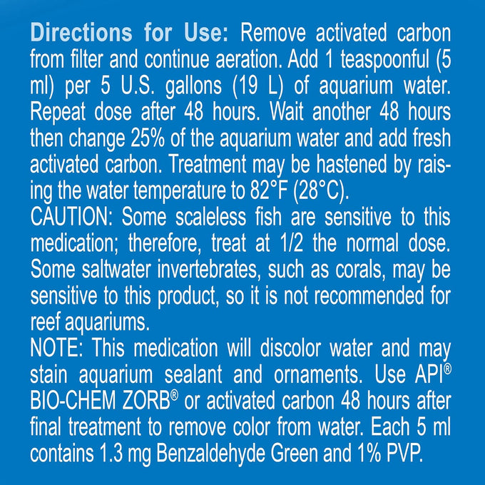 API Liquid Super Ick Cure, 4 fl oz Freshwater and Saltwater Fish Medication, Pack of 1, White
