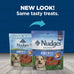Blue Buffalo Nudges Jerky Bites Dog Treats 5-oz Bag, Made in USA with Natural Chicken Ingredients