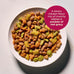 Meow Mix savory chicken flavor gravy bursts dry cat food, 3 lb bag, crunchy kibble with real gravy
