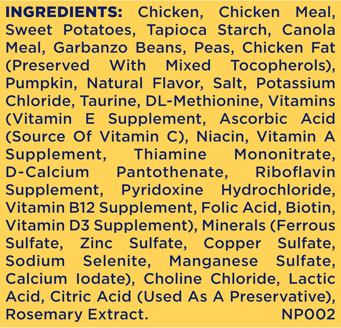 Nature's Recipe Grain-Free Small Breed Dry Dog Food, Chicken