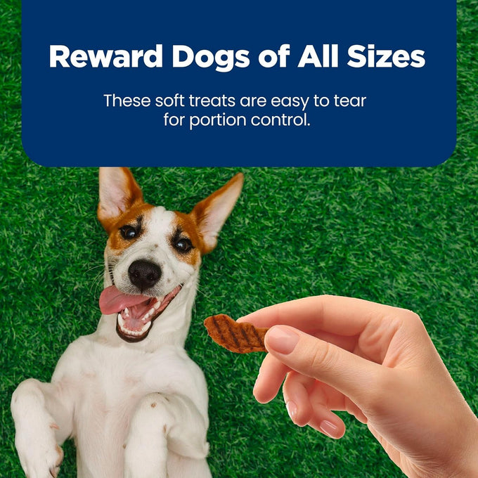 Blue Buffalo Nudges Minis Grillers Made with Real Steak, 10 oz Mineral-Enhanced Natural Dog Treats