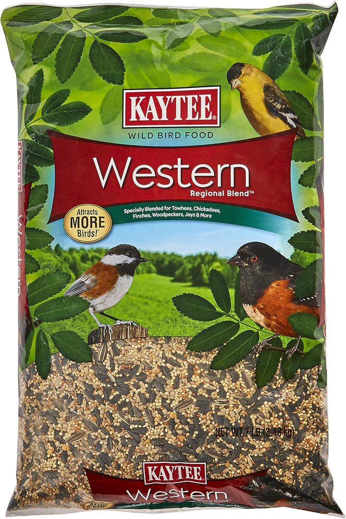 kaytee northeast regional wild bird blend, 7-pound bag, 3-to-1 preferred by songbirds nationwide