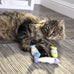 SmartyKat multi-color 3-count Fish Flop crinkle catnip cat toys for solo or interactive play