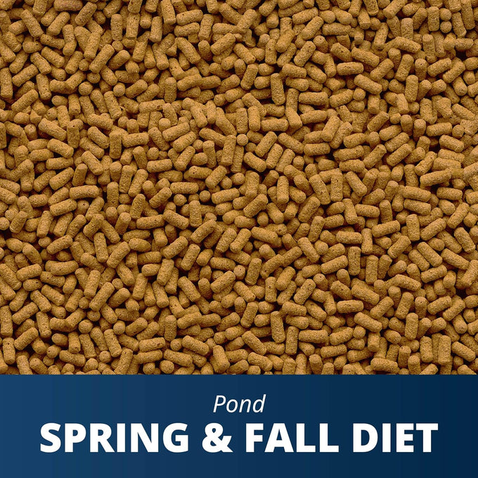 TetraPond Spring And Fall Diet 3.08 Pounds Pond Fish Food For Koi And Goldfish 7 L